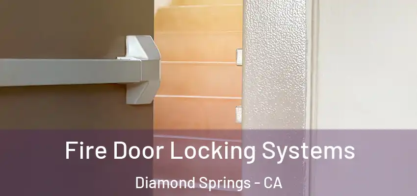 Fire Door Locking Systems Diamond Springs - CA
